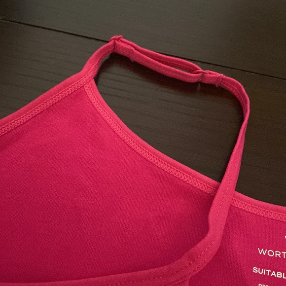 PINK COMPRESSION LIKE TANK TOP SZ L/XL NWT - Picture 5 of 5